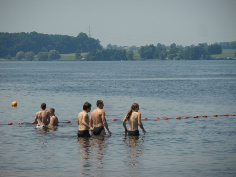 Ośrodek Sportów Wodnych w Łące dla ochłody