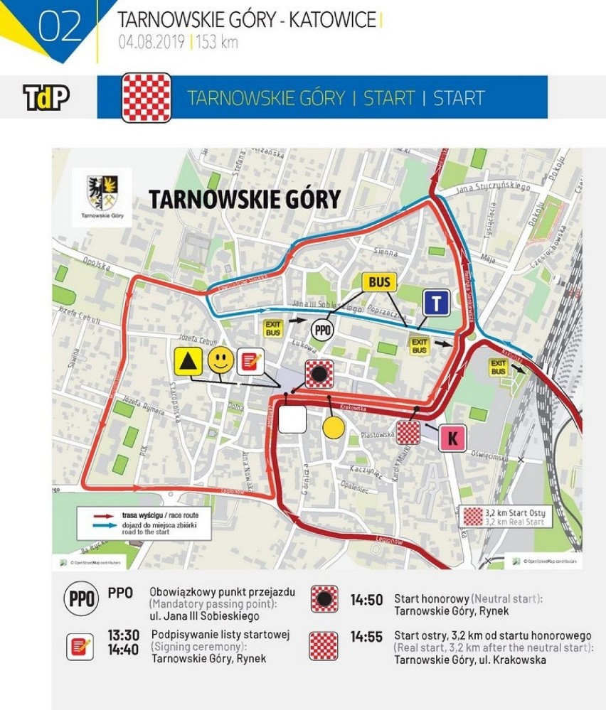 Drugi etap 76. Tour de Pologne wystartuje w Tarnowskich Górach. Jak będzie wyglądała trasa i co z utrudnieniami w ruchu dla kierowców?