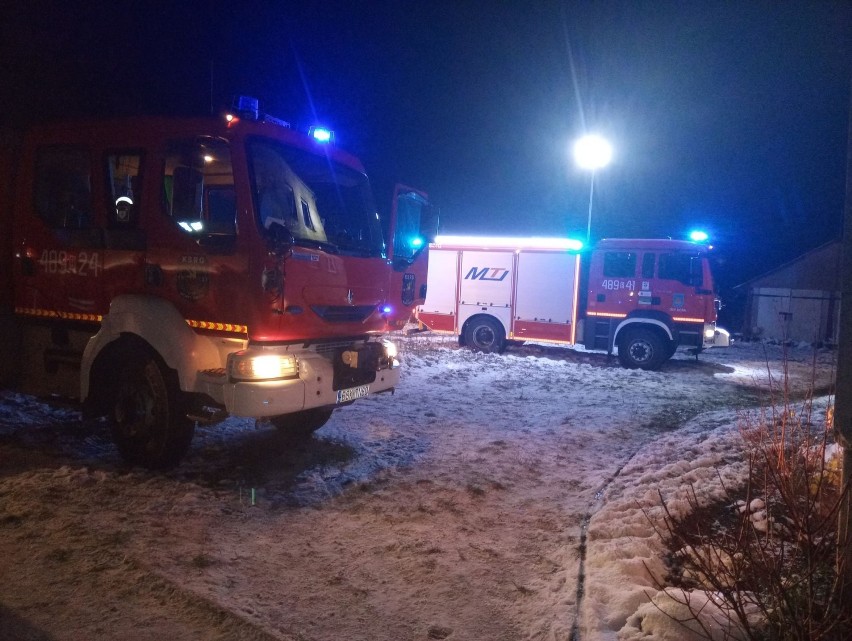 Tragiczne skutki pożaru w Krzysztoforowie. Życia mężczyny nie udało się uratować 