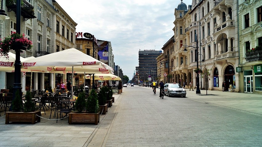 Blaski i cienie ulicy Piotrkowskiej [Zdjęcia]