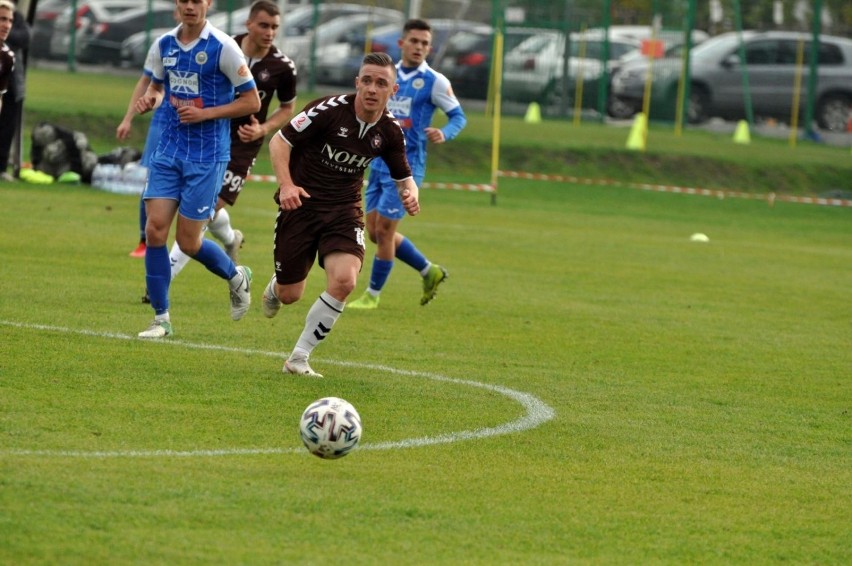 24.10.2020, Kraków, mecz II ligi: Garbarnia - Hutnik (2:1)