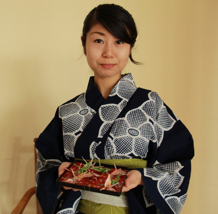 Kinu Matsuo pokaże uczestnikom jak prawidłowo wykonywać origamii