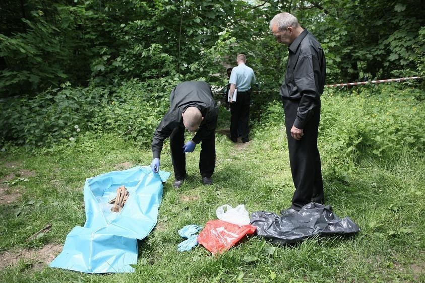 Koło klasztoru w Łagiewnikach odkryto stary cmentarz