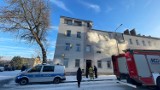 Pożar w mieszkaniu przy ulicy Targowej w Lęborku. W środku były dwie osoby