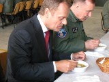 Premier Donald Tusk wizytował 32 Bazę Lotnictwa Taktycznego w Łasku [zdjęcia]