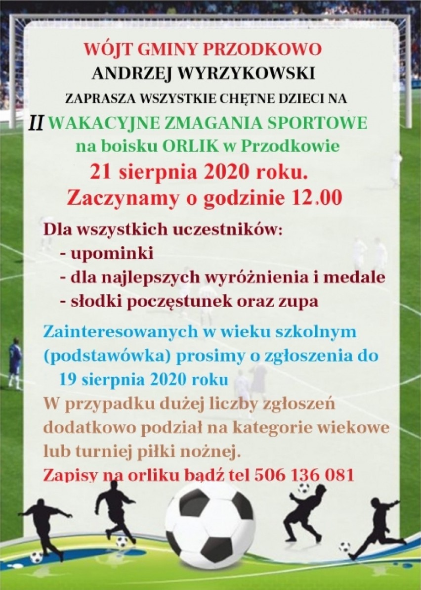 Zakończył się sezon 2019/20 Przodkowskiej Ligi Orlika. Już teraz można się zapisywać do kolejnych rozgrywek