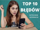TOP 10 najczęstszych błędów popełnianych w polskim internecie. Też je robisz? Sprawdź!