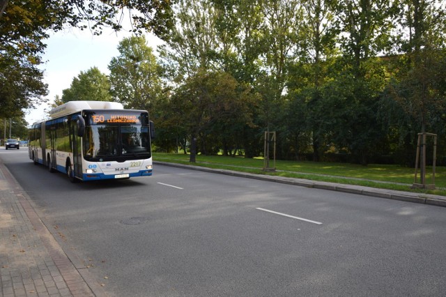 Tym fragmentem ul. Rolniczej na Witominie w Gdyni autobusy mają pojechać wkrótce buspasem.