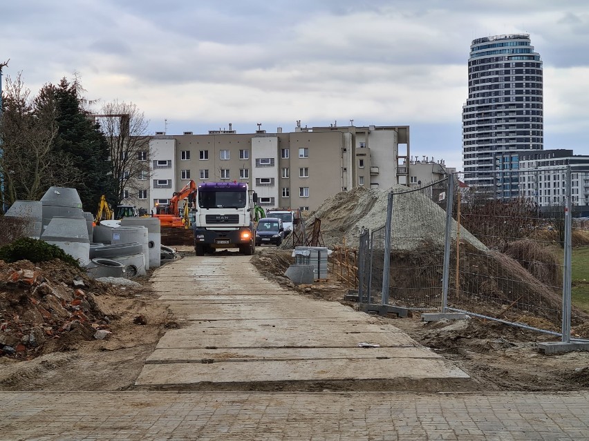 Jak postęp budowy łącznika Wierzbowej i Kopisto w Rzeszowie? Sprawdziliśmy. Całość ma być gotowa do końca roku. Zobacz zdjęcia