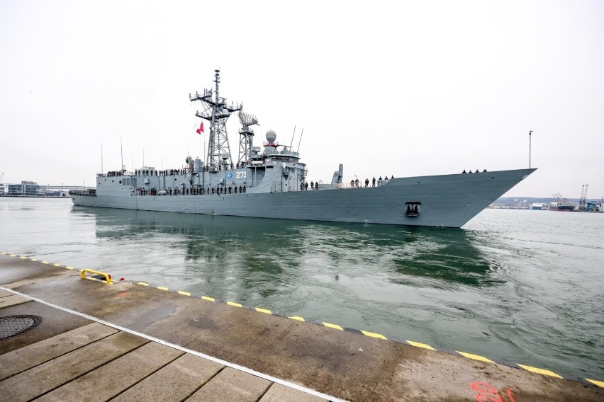 Pięć okrętów NATO wpłynęło do portu w Gdyni!