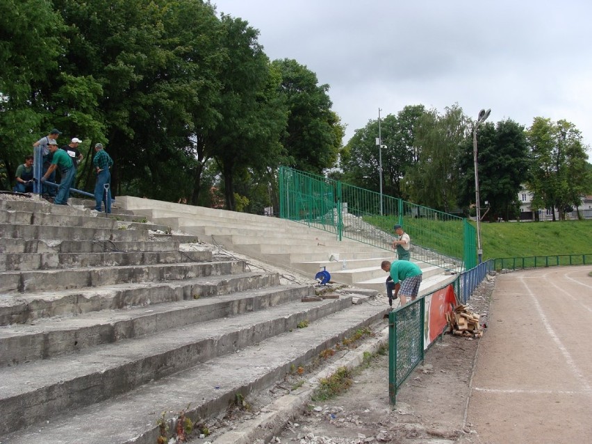Chełm. Remontują stadion miejski