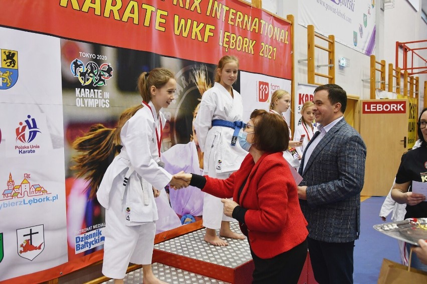 Lębork. Starosta i burmistrz otworzyli VII Grand Prix Karate WKF