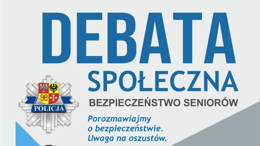 Na debatę zaproszeni są nie tylko seniorzy.