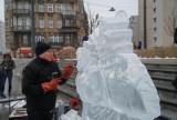 Rzeźbili w lodzie w Poznaniu. Zobacz zdjęcia!