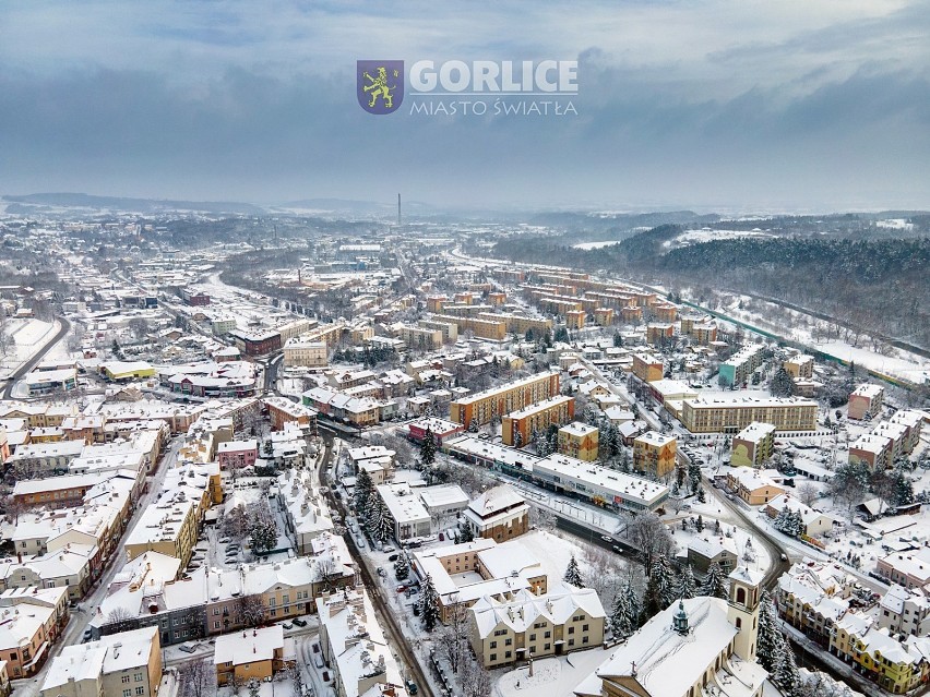 Gorlice w zimowej szacie zachwycają