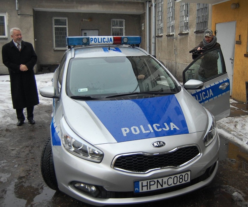 Komenda Powiatowa Policji w Wejherowie otrzymała nowy radiowóz