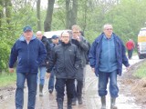 Wojewoda lubelski wizytował wały przeciwpowodziowe w Braciejowicach (ZDJĘCIA)