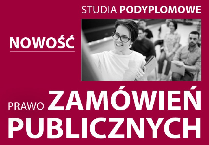 Uwaga studenci! PWSZ w Legnicy uruchamia nowy kierunek studiów podyplomowych. Będzie nim Prawo zamówień publicznych