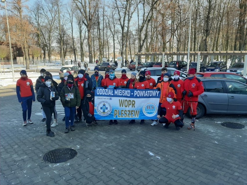 Ratownicy WOPR Pleszew licznie wzięli udział w 6. Biegu Policz się z Cukrzycą