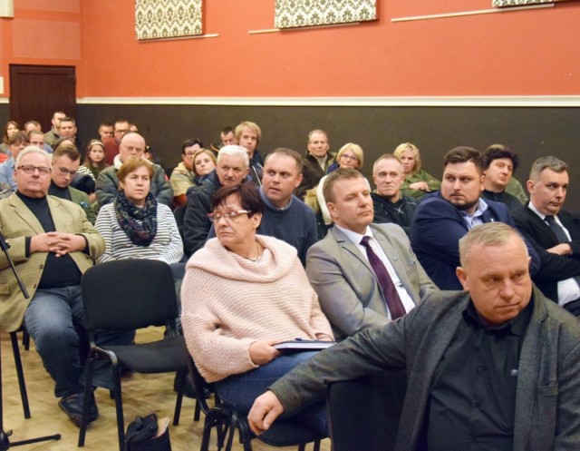 Spotkanie inwestora z mieszkańcami gminy odbyło się w lutym br. w Pelplinie.