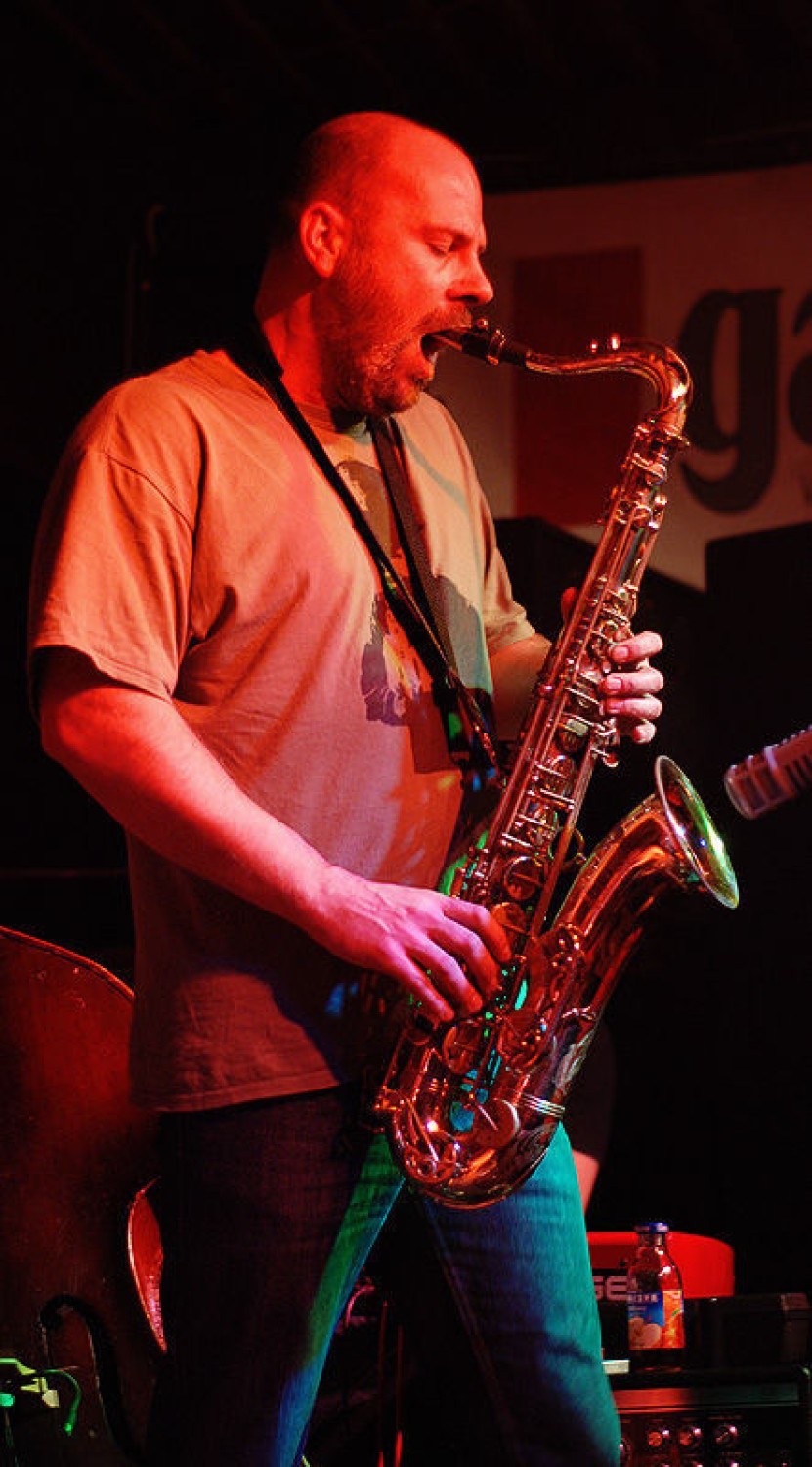 Tomek Glazik (saksofony) Fot. Szymon Ratajczyk
