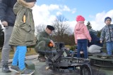 Leopard i langusta na Stalagu w Żaganiu! W miasteczku wojskowym mżna było wejść do czołgu!