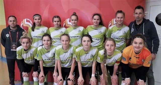 Piłkarki UKS Trójka Staszkówka - Jelna zdobyły mistrzostwo Polski w futsalu
