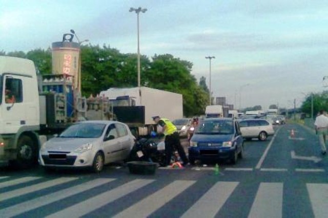16 maja ok. godz. 19 w Łodzi doszło do poważnego wypadku.