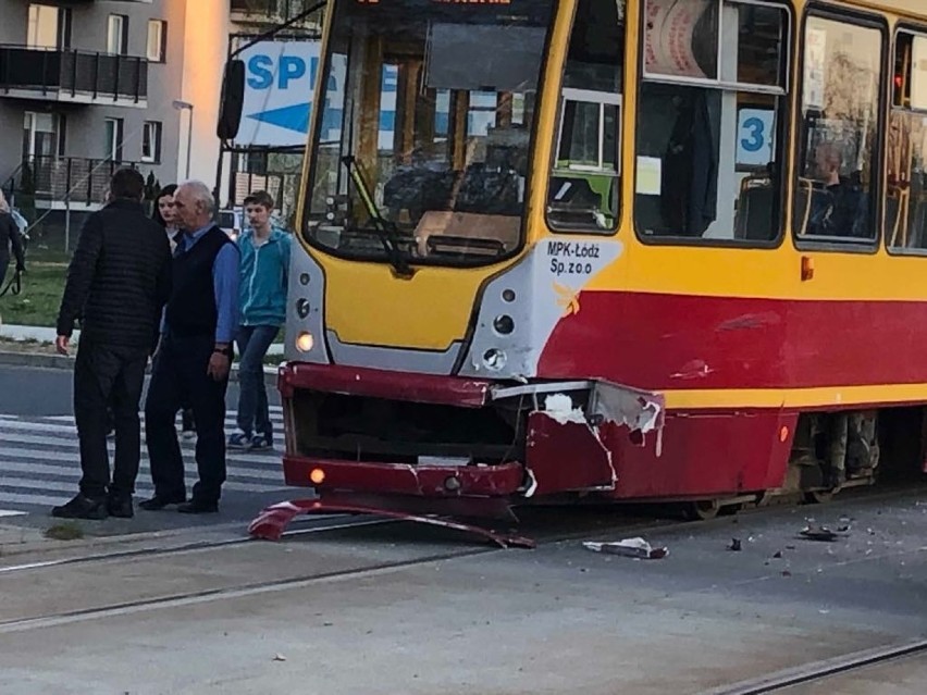 Na miejsce wypadku tramwaju została wezwana karetka...