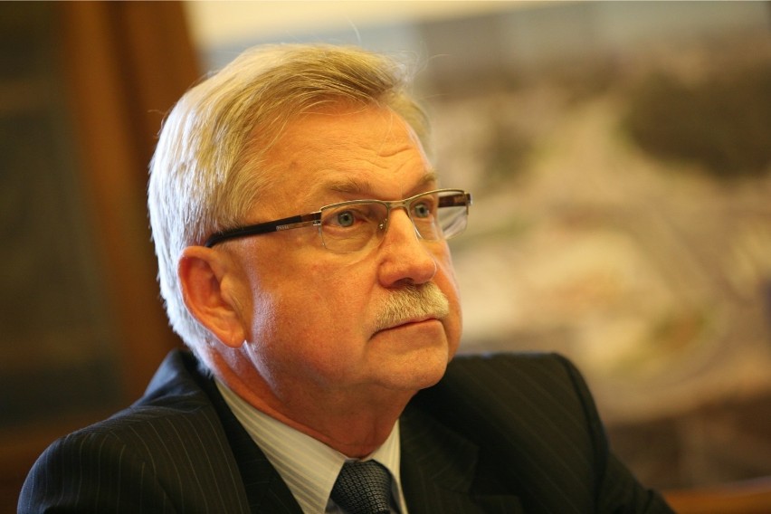 Wiceprezydent ds. transportu Tadeusz Trzmiel