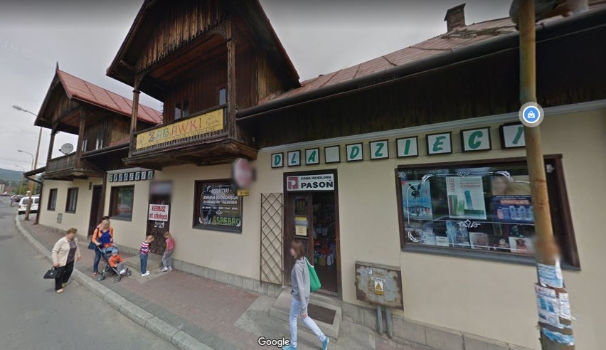 Łącko. Co kamery Google Street View zarejestrowały na ulicach wsi znanej w całej Polsce? 4.1.21