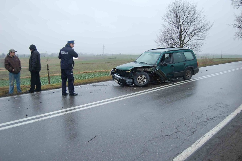 Sztum - Kwidzyn: Wypadek na trasie do Kwidzyna. Jedna osoba ranna!