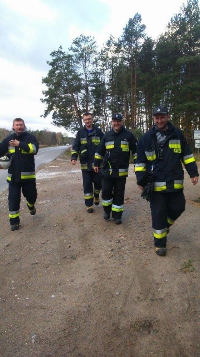 Wichura w powiecie puckim, niedziela 8.11.2015