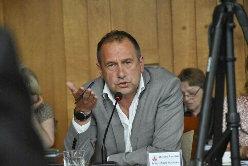 Dariusz Rowiński kandydatem PO na burmistrza Malborka. Oficjalnie potwierdził swój start tłumacząc, że miasto i mieszkańcy potrzebują zmiany