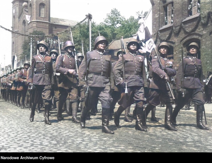 Sprawdź jak wyglądały Piekary Śląskie 100 lat temu! Rozpoznasz te miejsca? Zobacz pokolorowane archiwalne zdjęcia miasta