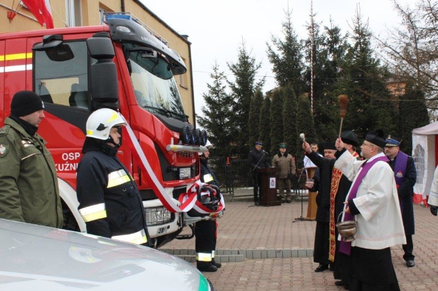 Kuźnica – uroczyste przekazanie pojazdu pożarniczego...