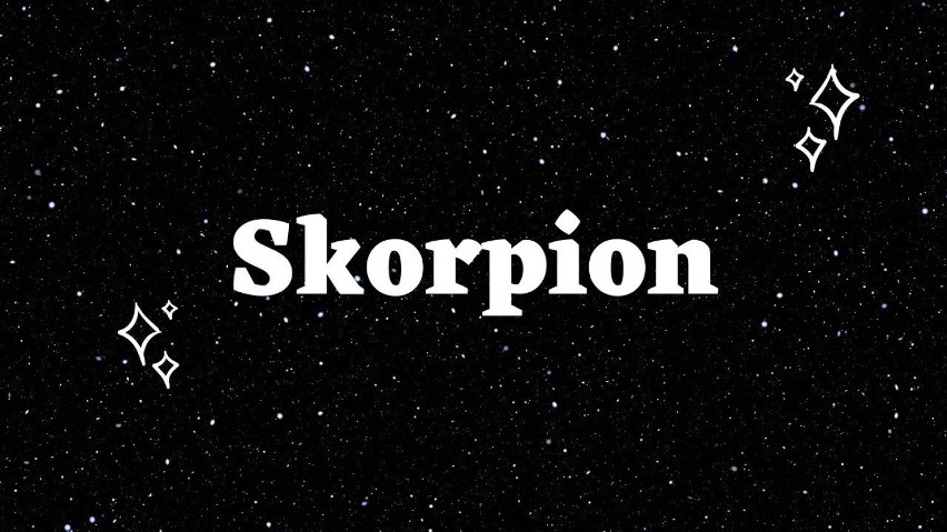 Skorpion...
