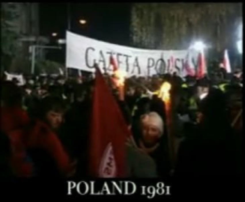 Transparent "Gazety Polskiej"