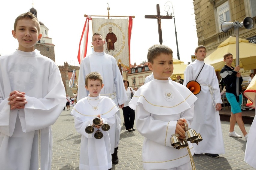 Procesja Bożego Ciała w Lublinie