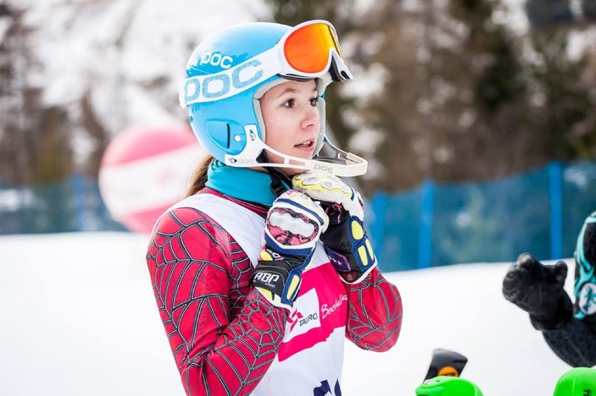 Natalia Matusiak w Dolomitach