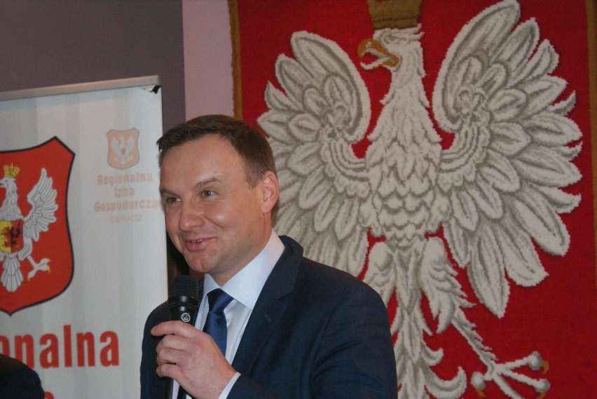 Andrzej Duda w Sieradzu