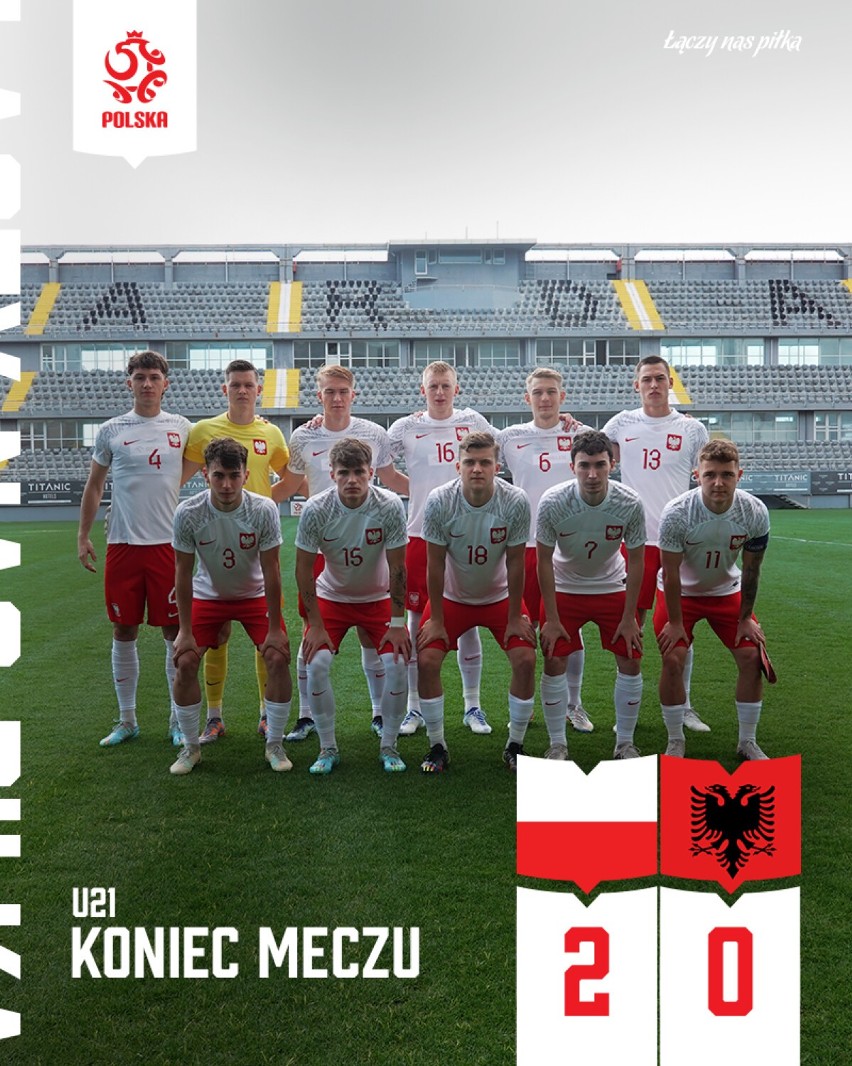 Piłkarz KKS Kalisz zadebiutował w meczu reprezentacji Polski przeciwko Albanii!