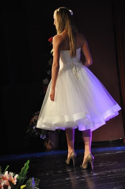 Gabriela Olszak podczas finału Miss Polonia 2012 Ziemi...