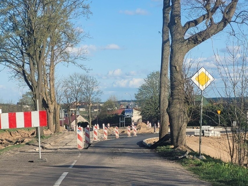 Odbiór techniczny ronda na drodze wojewódzkiej nr 214 w miejscowości Stara Kiszewa