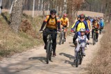 Rozpoczęcie sezonu rowerowego przez stowarzyszenie rowerowe Lew Lębork. Zdjęcia