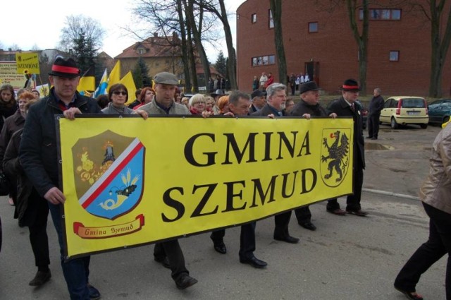 Gmina Szemud na Dniu Jedności Kaszubów w 2014 r. w Sierakowicach.