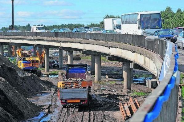 Ludzie szczątki znaleziono na budowie wiaduktu Antoninek