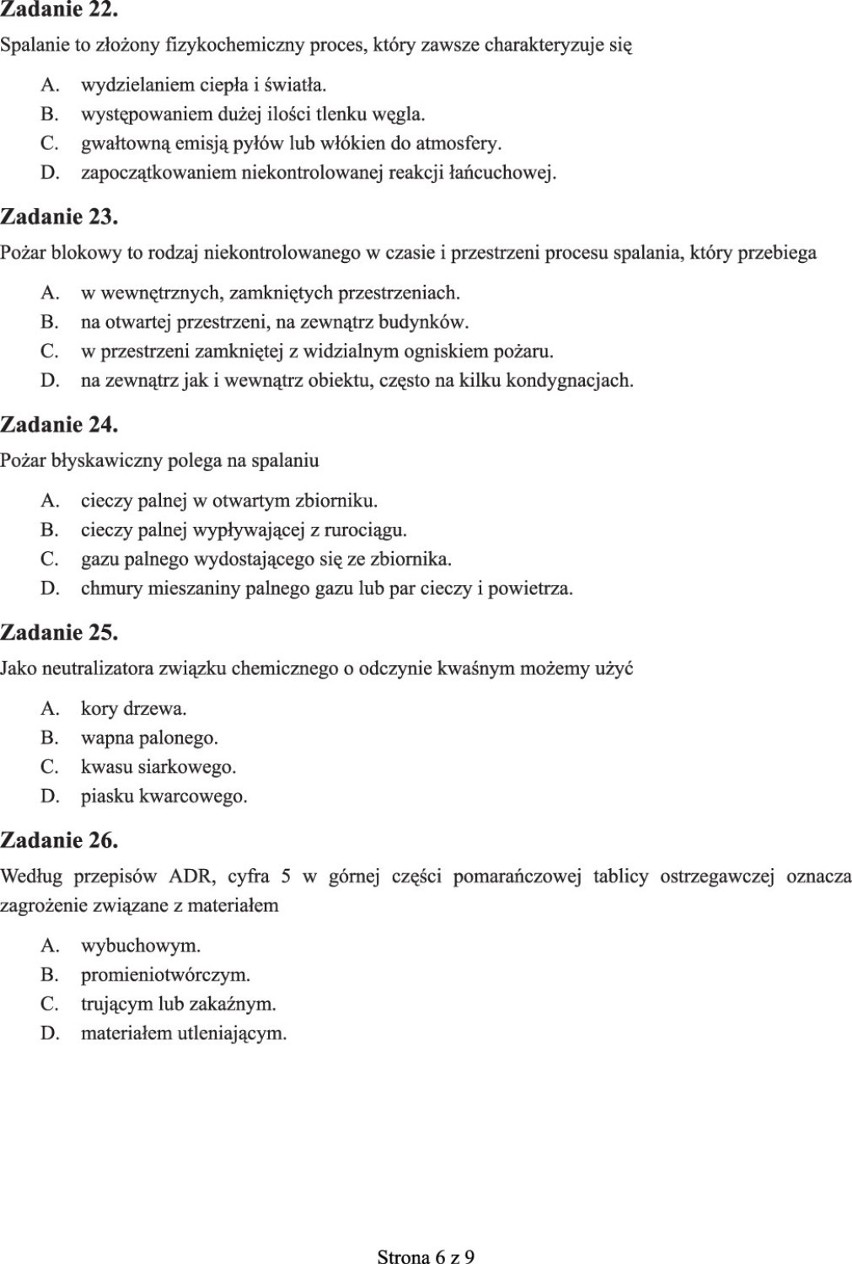 Egzamin Zawodowy 2015: Wykonywanie działań ratowniczych [ARKUSZE, odpowiedzi, pisemna i praktyczna]