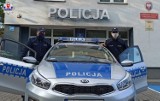 Policjanci ze Szczebrzeszyna pomogli eskortować do zamojskiego szpitala rodzącą w samochodzie kobietę