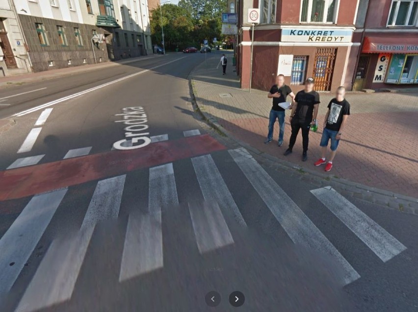 Oto co kamery Google Street View złapały na ulicach Słupska.